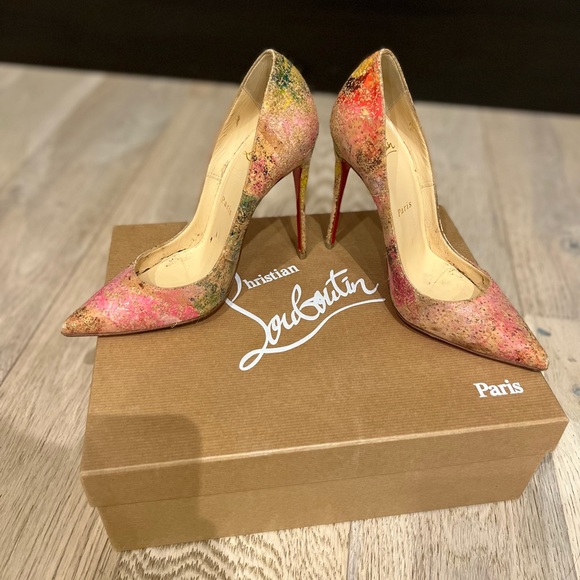 Christian Louboutin
Multicolor So Kate 120 Cork Blooming Print - Picture 5 of 7